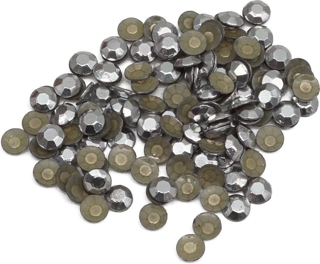 Стразы термоклеевые, цвет 101 серебро | Astra&Craft