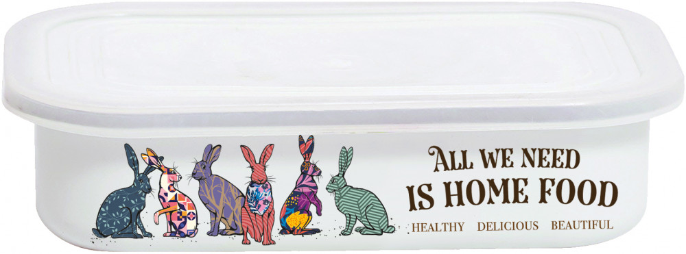 Лоток эмалированный «Зайцы» | Зайцы | Appetite