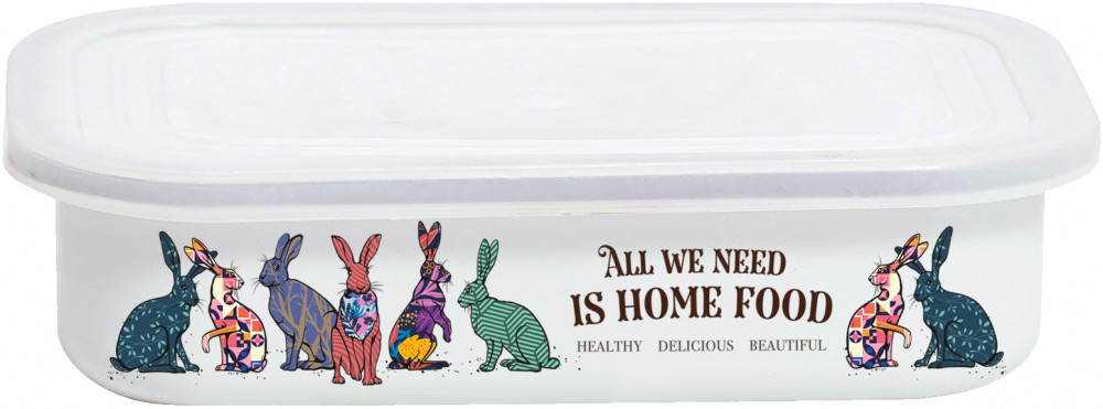 Лоток эмалированный «Зайцы» | Зайцы | Appetite