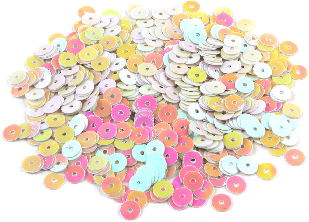 Пайетки плоские, цвет 319 перламутр | Astra&Craft