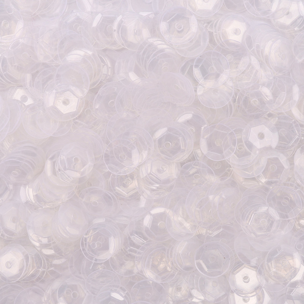 Пайетки граненые, цвет 06 прозрачный | Astra&Craft
