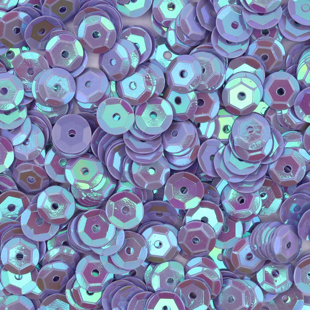 Пайетки граненые, цвет 23 сиреневый | Astra&Craft