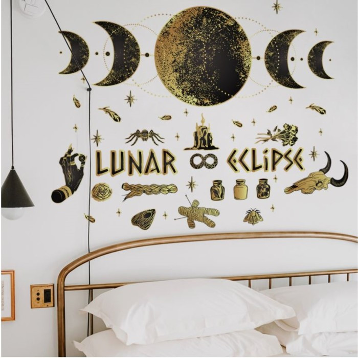 Набор наклеек интерьерных «Лунное затмение»