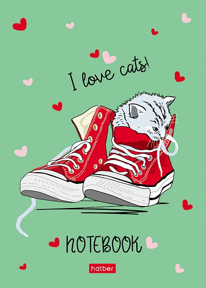 Бизнес-блокнот | Любить кота | Hatber