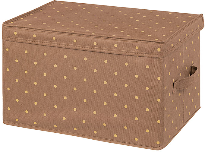 Короб для хранения | Шоколадный горошек | El Casa