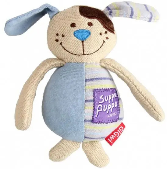 Игрушка для собак с пищалкой «Собачка» | GiGwi