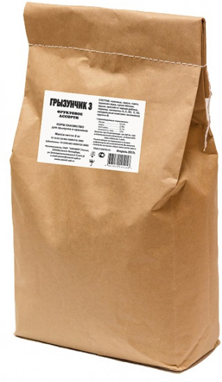 Корм-лакомство для грызунов «Фруктовое ассорти»