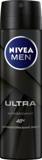 Дезодорант-антиперспирант спрей «ULTRA» с антибактериальным эффектом, 150 мл