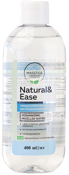 Мицеллярная вода витаминизирующая | Natural Ease | Masstige