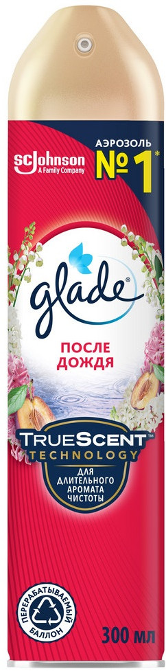 Освежитель воздуха «После дождя» | TrueScent Technology | Glade