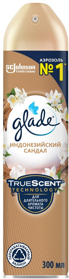 Освежитель воздуха «Индонезийский сандал» | TrueScent Technology | Glade