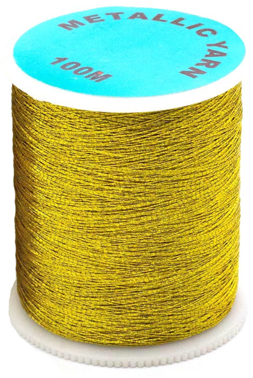 Нить металлизированная, цвет золотой | Айрис