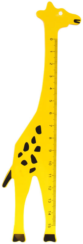 Линейка пластиковая «Жираф» | Мульти-Пульти
