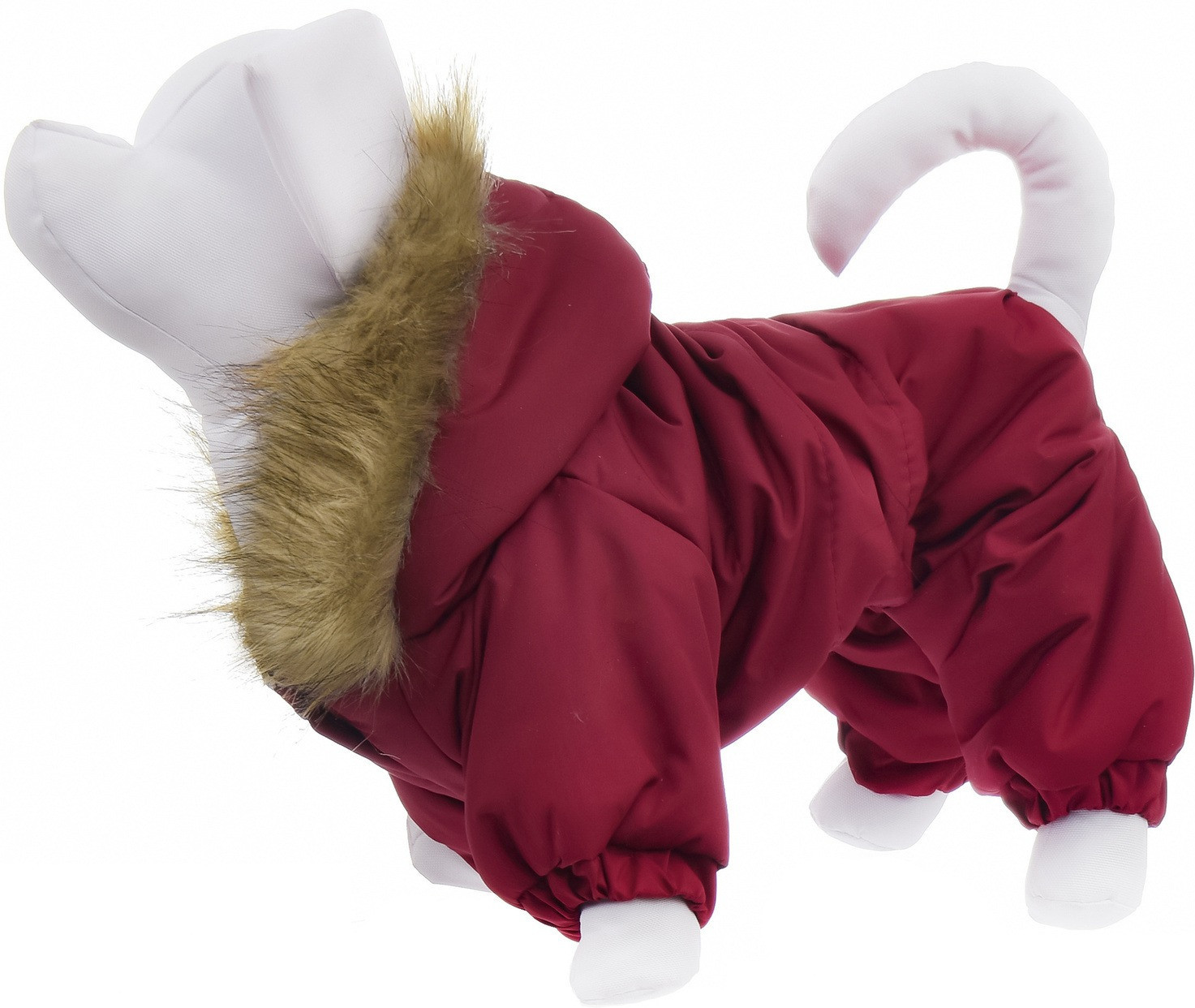 Комбинезон для собак с меховым капюшоном | Yami-Yami