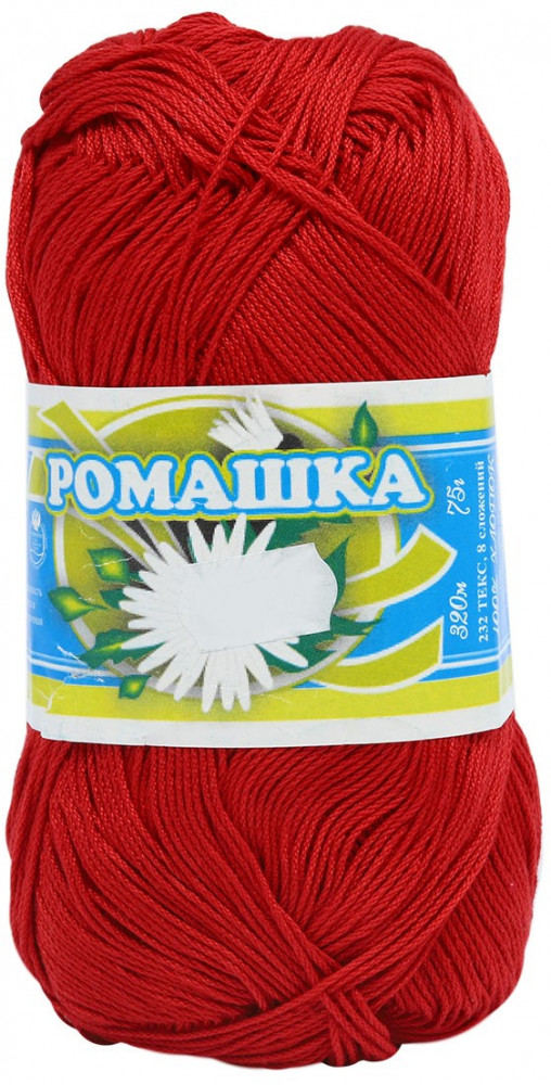 Нитки вязальные «Ромашка» | Классическая | ПНК им. Кирова