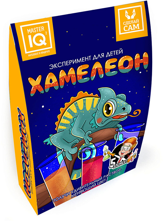 Набор для опытов «Хамелеон» | Master IQ