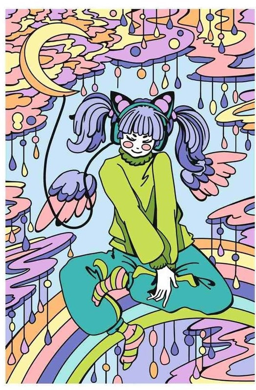 Картина по номерам «Лунный блюз» | Lori