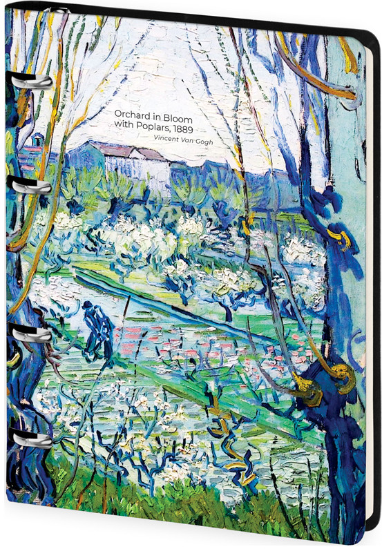 Тетрадь на кольцах «Van Gogh. Orchard in Bloom» | Greenwich Line