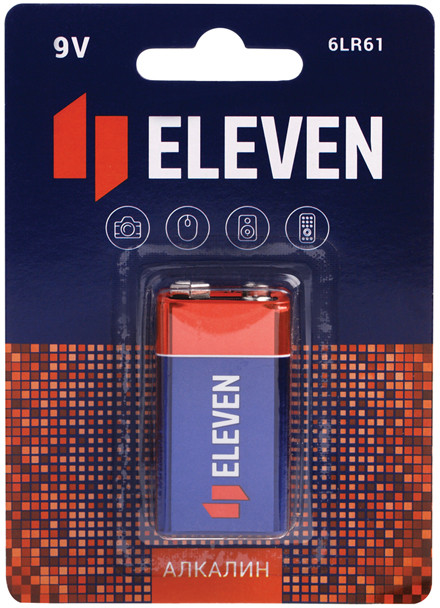 Батарейка алкалиновая MN1604 | Eleven