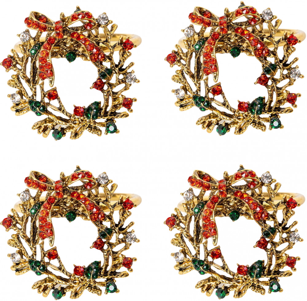 Набор колец для салфеток «Crown» | Arya