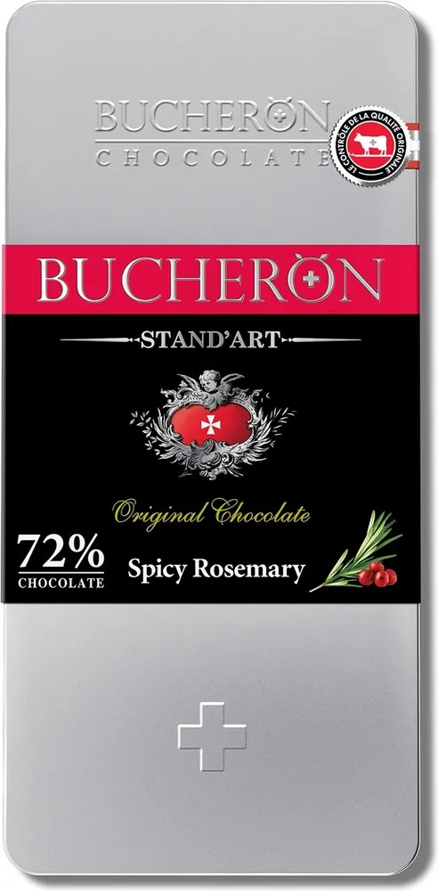 Шоколад c розмарином и розовым перцем | Bucheron