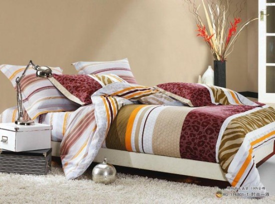 Комплект постельного белья «Аура» (рис.1111/1, евро, сатин, 2 наволочки 50х70) | Aura Gold Collection | ТДЛ Текстиль