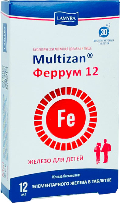 Таблетки «Мультизан Феррум» | Lamyra