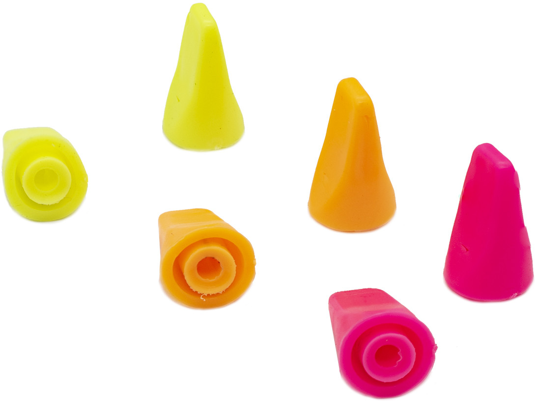 Набор наконечников-стопперов для спиц «Неоновый микс» | Айрис