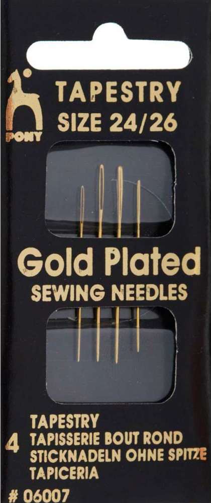 Набор игл ручных № 24-26 | Tapestry | Pony