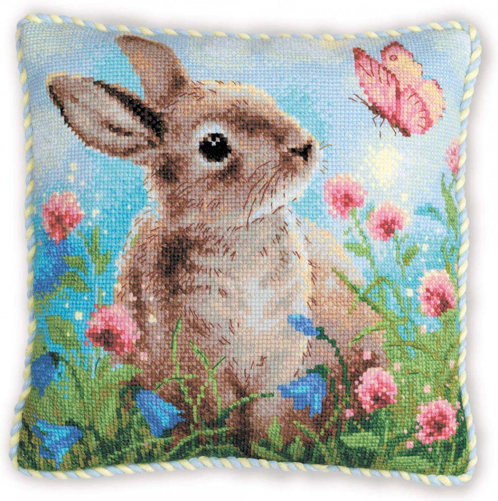 Набор для вышивания «Кролик в клевере» | Риолис