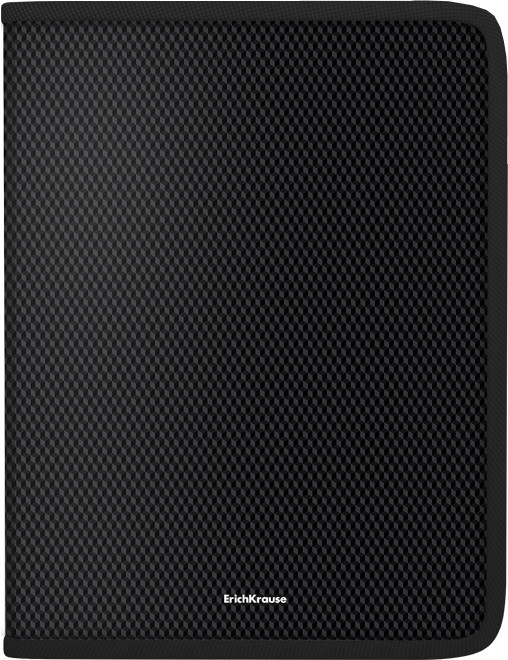 Папка на молнии c двумя кольцами | Diamond Total | Erich Krause