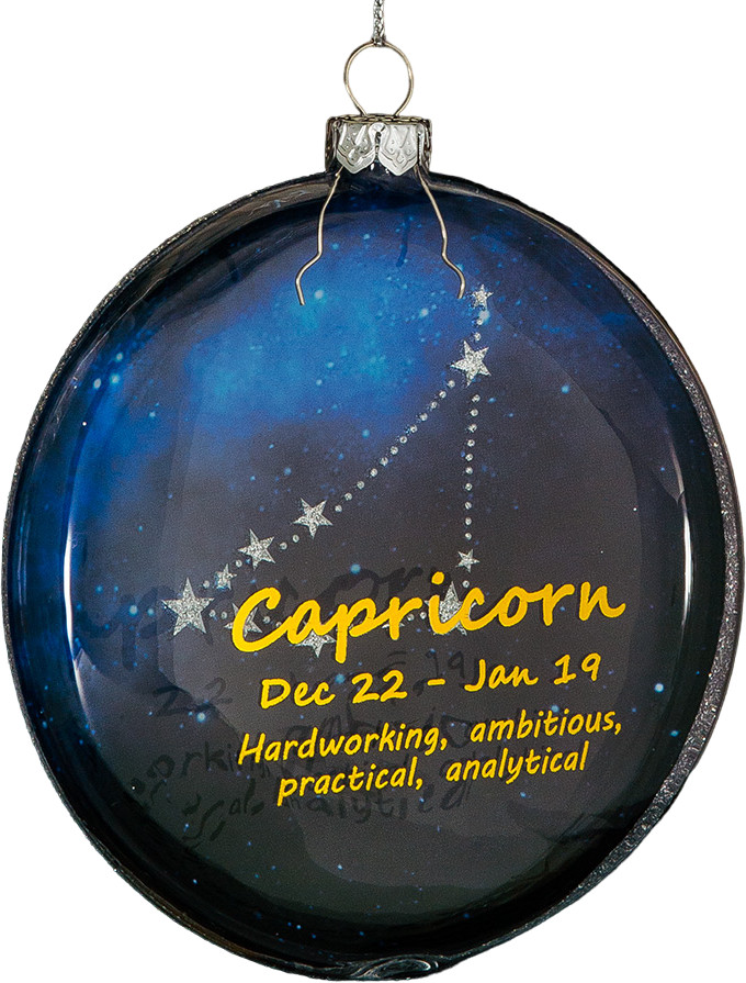 Украшение-медальон новогоднее «Козерог» | Млечный путь | Erich Krause