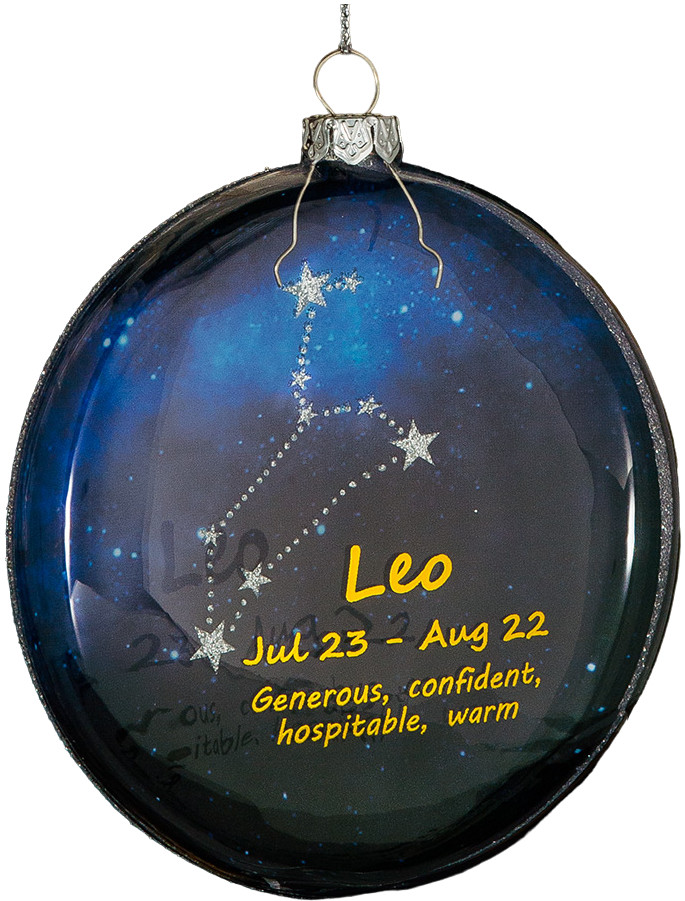 Украшение-медальон новогоднее «Лев» | Млечный путь | Erich Krause