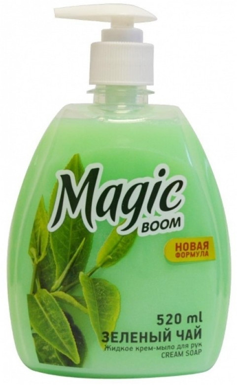Крем-мыло для рук жидкое «Зеленый чай» | Magic Boom