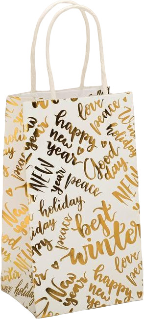 Пакет подарочный «Best winter» | Блеск Нового года | Дарите Счастье