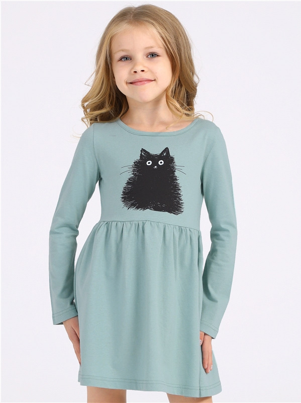 Платье для девочек | Променад | Апрель