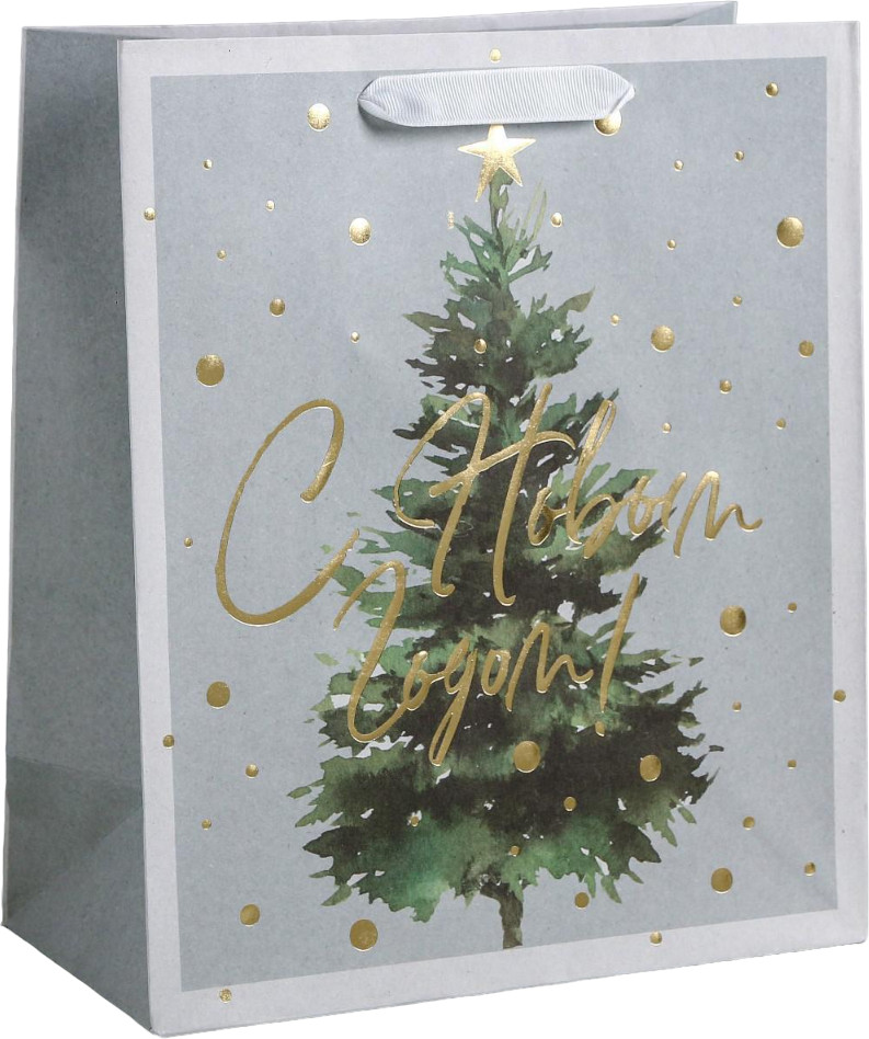 Пакет подарочный «Сказочная ёлочка» | Новогодние ёлки | Дарите Счастье