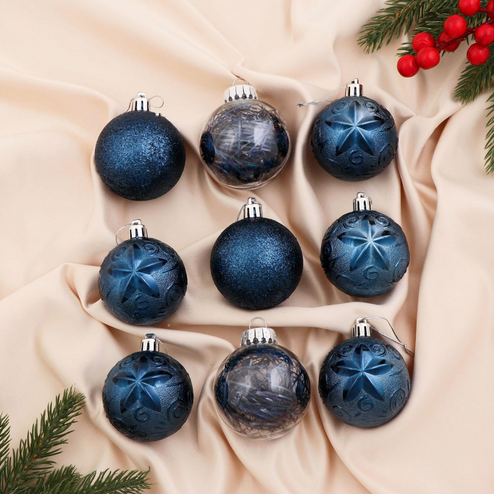 Набор шаров ёлочных «Фестиваль» | Зимнее волшебство