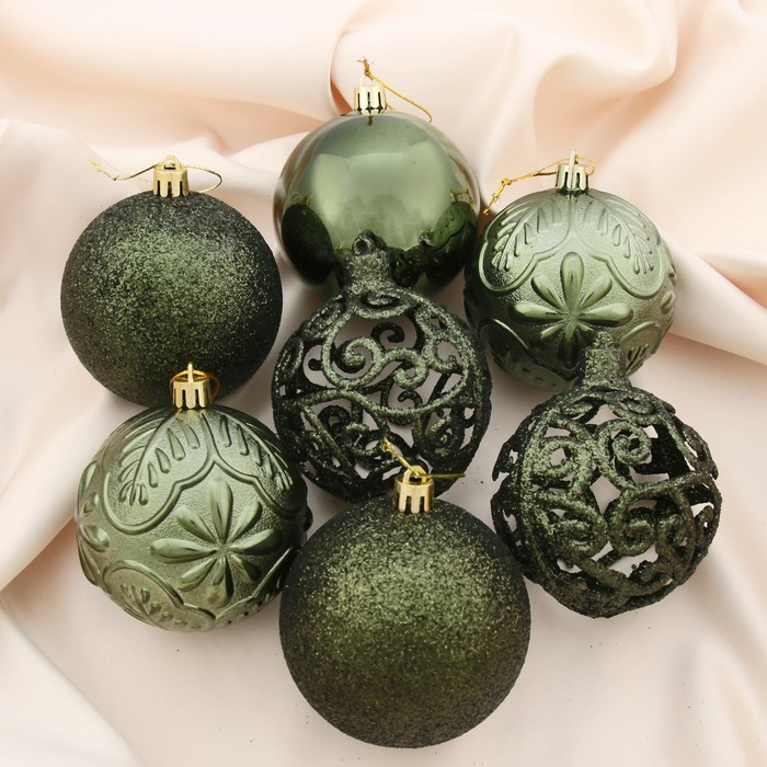 Набор шаров ёлочных «Сильва ассорти» | Зимнее волшебство