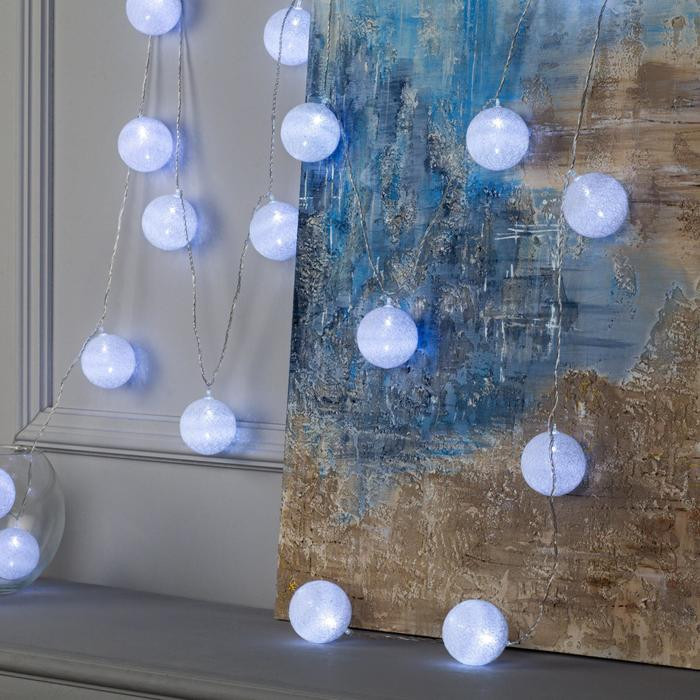 Гирлянда-нить «Клубки» | Decor | Luazon Lighting