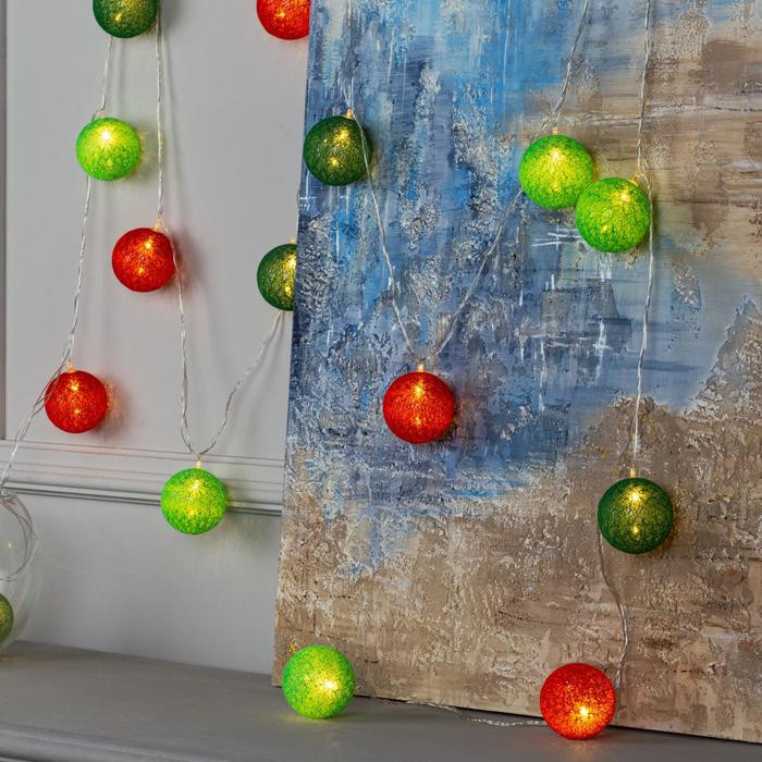 Гирлянда-нить «Клубки» | Decor | Luazon Lighting