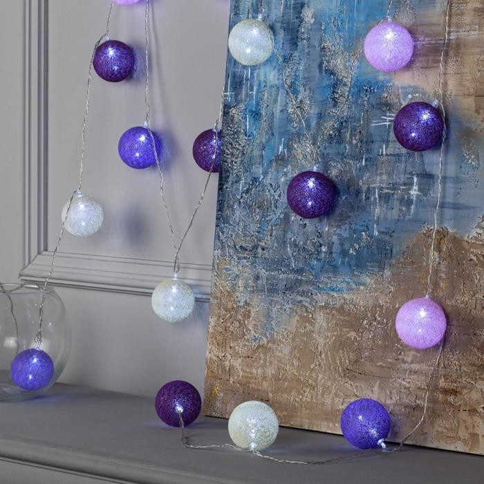 Гирлянда-нить «Клубки» | Decor | Luazon Lighting