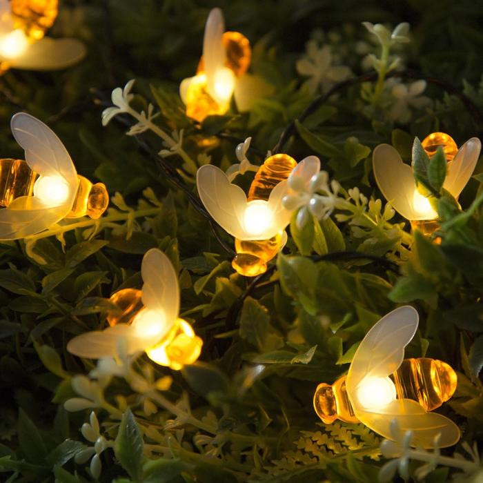 Гирлянда-нить с насадками «Пчёлки» | Decor | Luazon Lighting