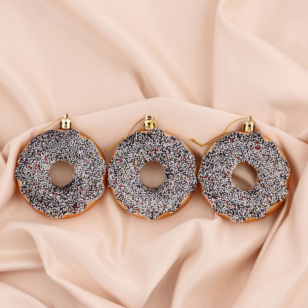 Набор украшений ёлочных «Пончики» | Зимнее волшебство