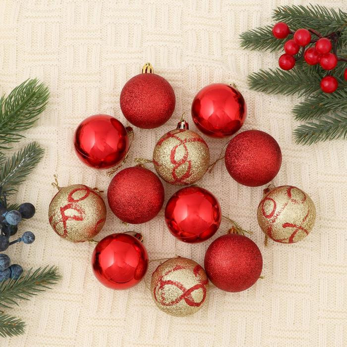 Набор шаров ёлочных «Крона» | Зимнее волшебство