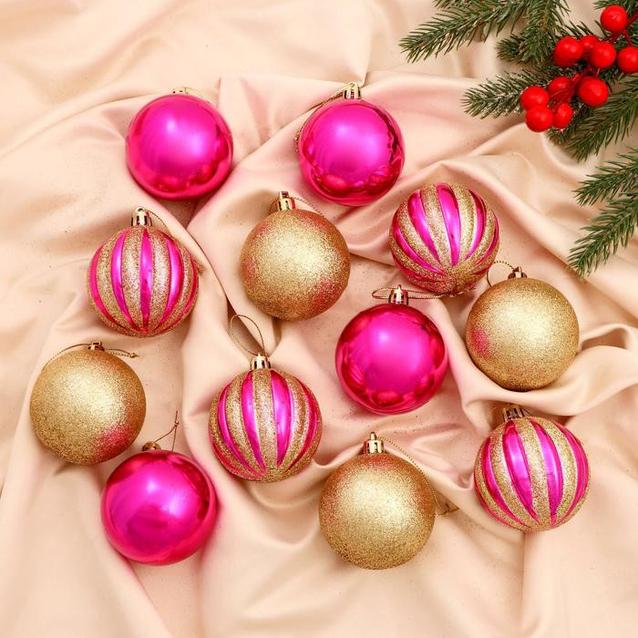 Набор шаров ёлочных «Забава» | Зимнее волшебство