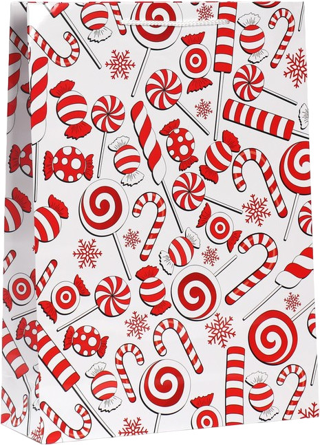 Пакет ламинированный вертикальный «Сладости» | С Новым годом! | Доступные Радости