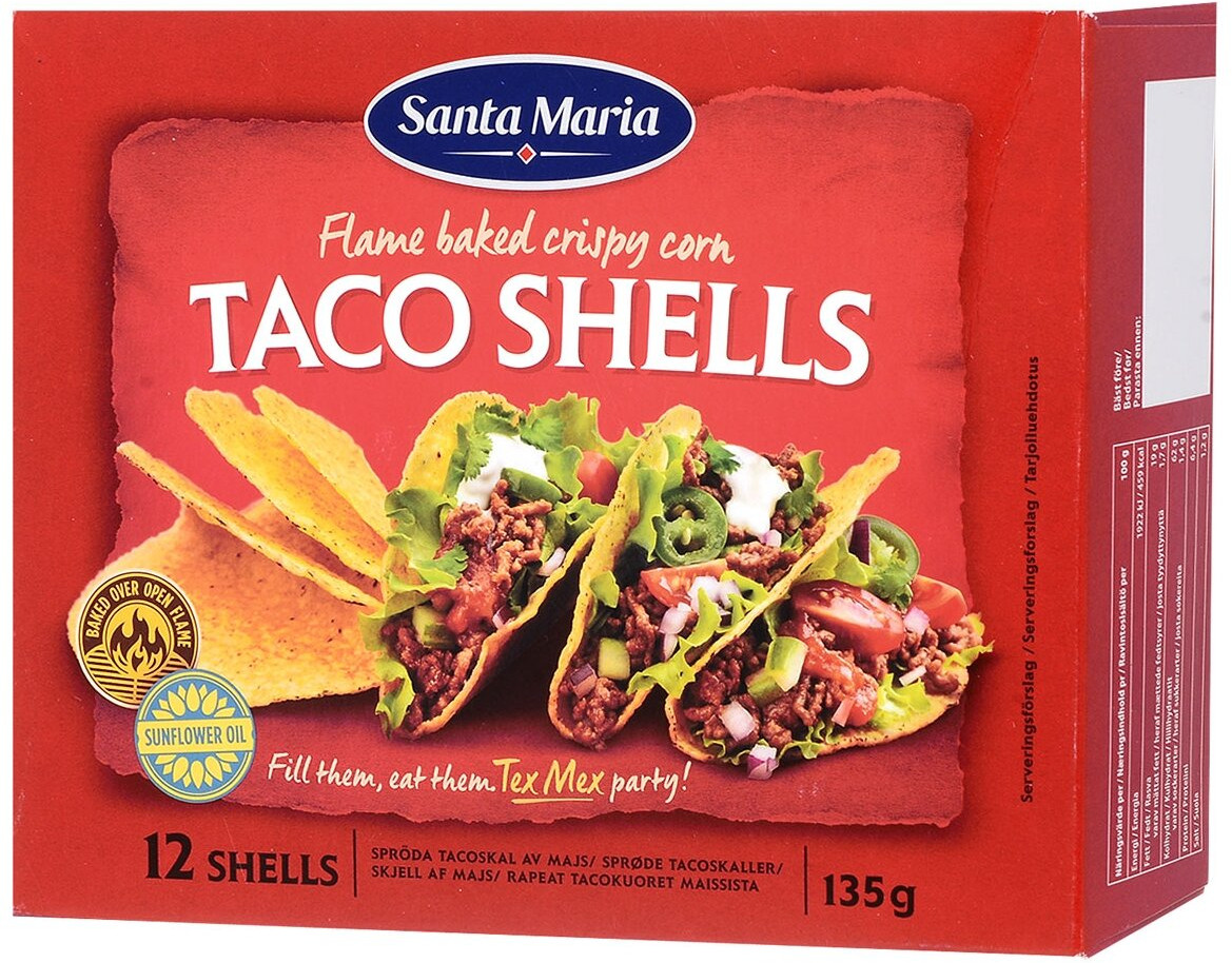 Набор кармашков для тако | Santa Maria