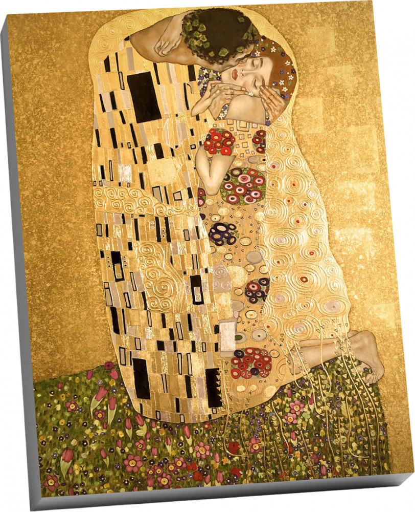 Картина по номерам «Климт. Поцелуй» | Molly