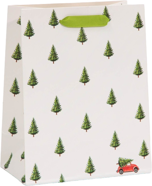 Пакет ламинированный вертикальный «Ёлочки» | Дарите Счастье